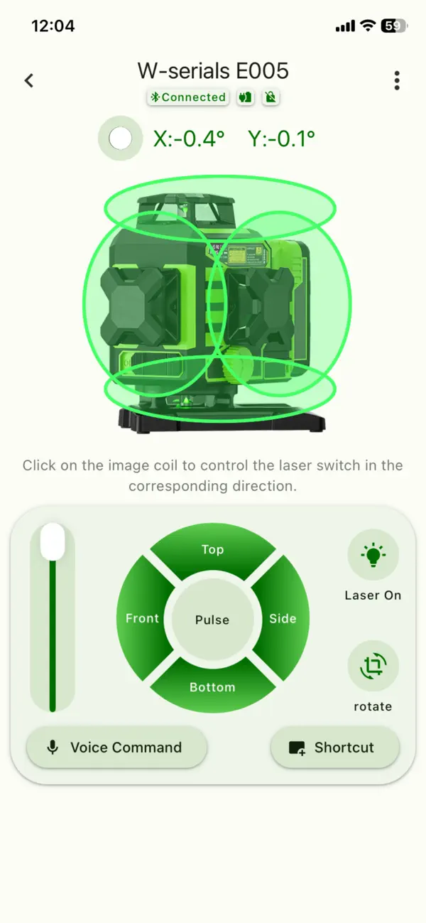 Screenshot #1 pour Laser Controller
