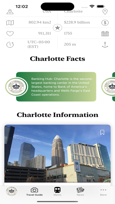 Screenshot #2 pour Charlotte Guide and Subway map
