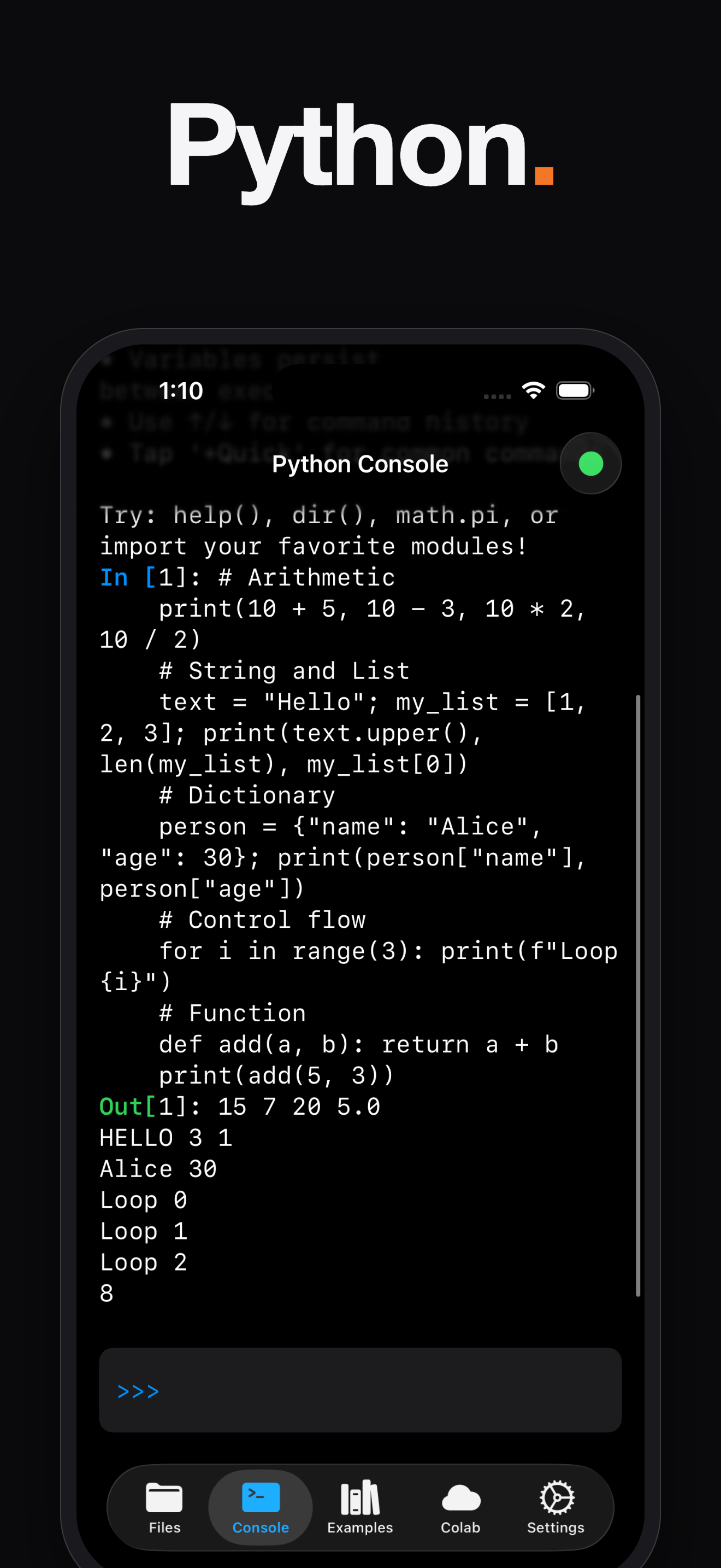 Jupyter Notebook - JuCode screenshot 2
