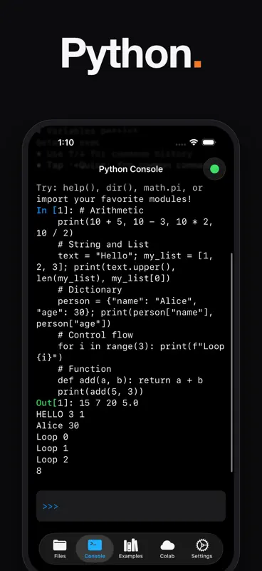 Jupyter Notebook - JuCode screenshot 2 of 9