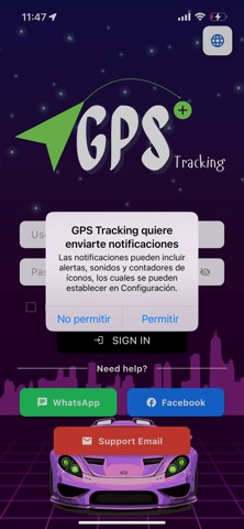 GPS Tracking+ screenshot