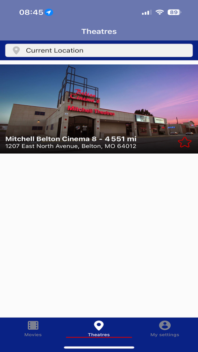 Mitchell Theatres Screenshot