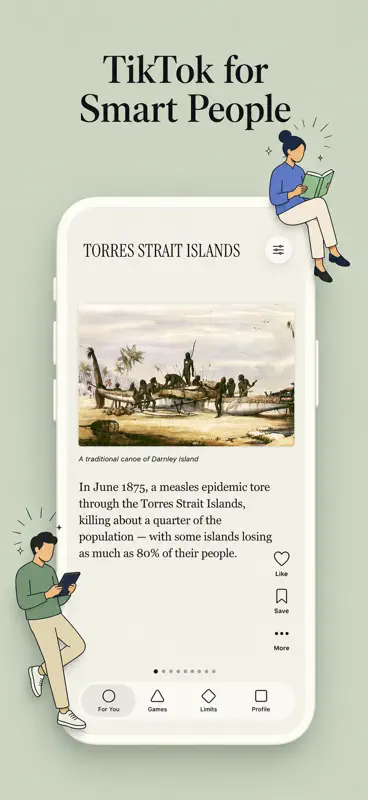 Lore: Daily Facts & Learning screenshot 1 of 4