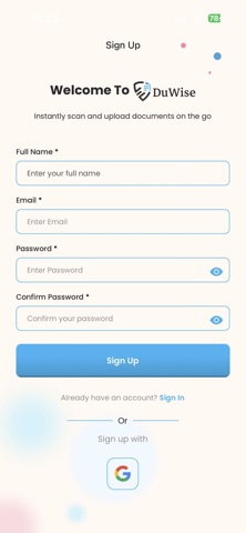 DuWise screenshot