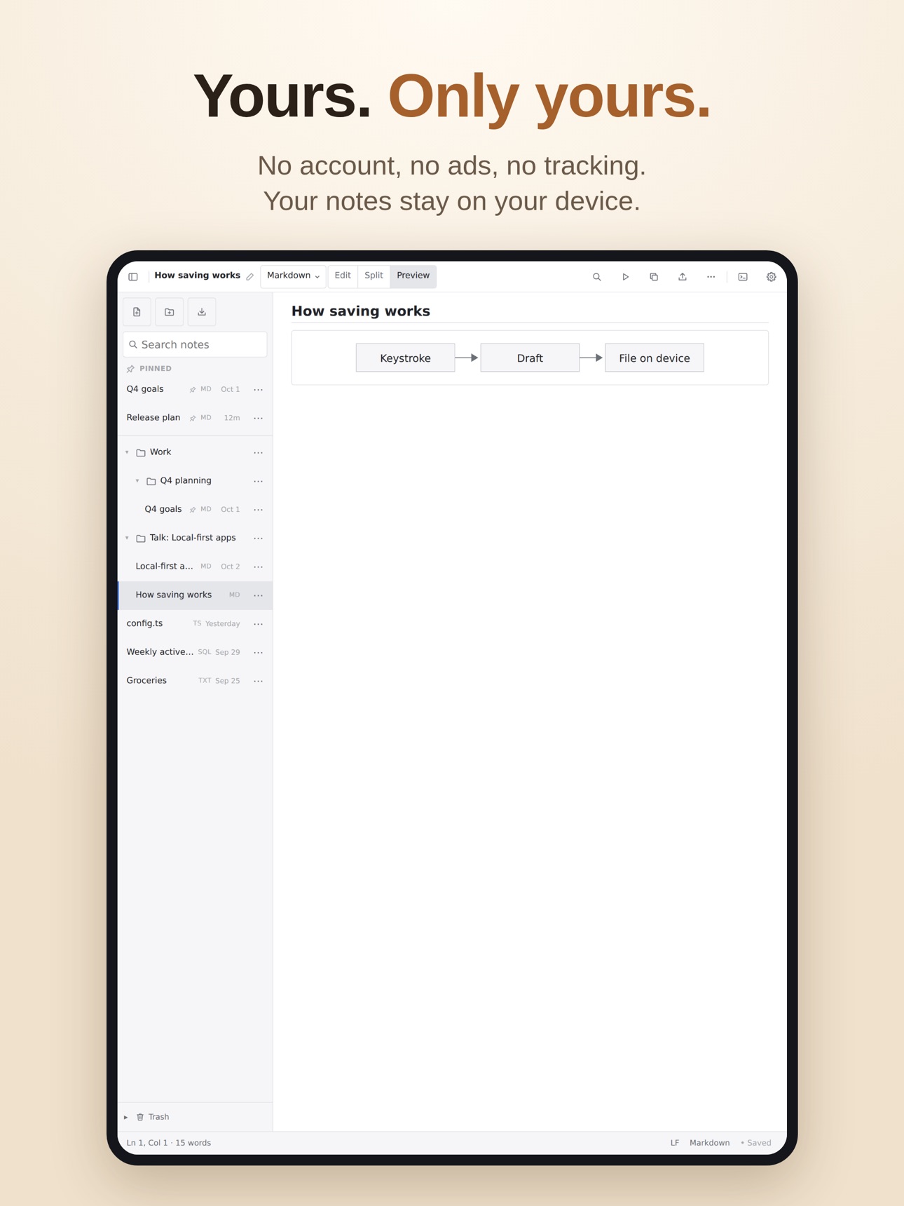 Screenshot 8 of Palim: Scratchpad