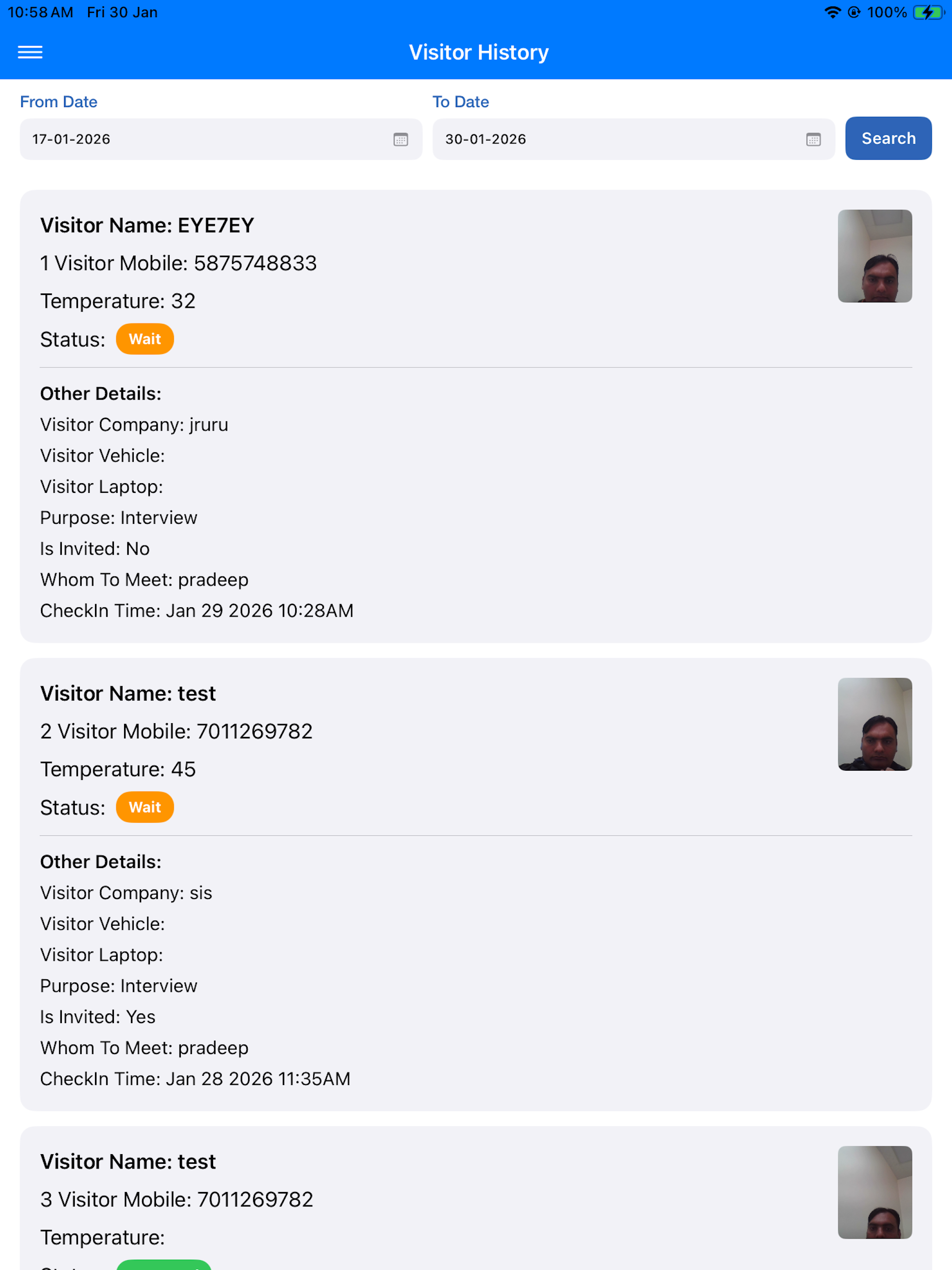 iVM360-Employee screenshot 8