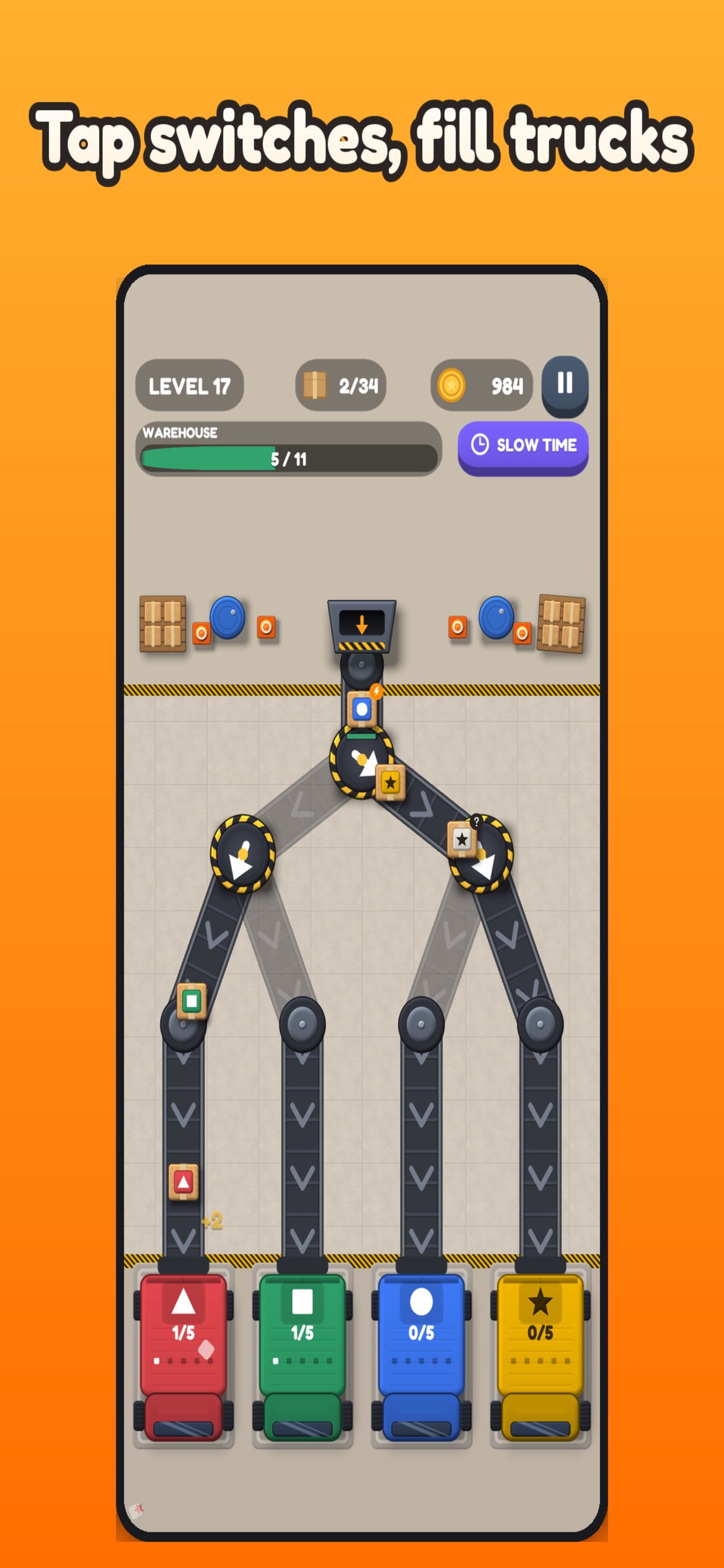 Screenshot 4 of Cargo Lane: Sorting Puzzle