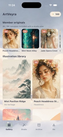 ArtVeyra ‑ Art Wallpapers Screenshot 2