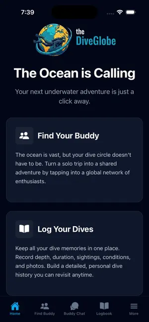 theDiveGlobe screenshot 1