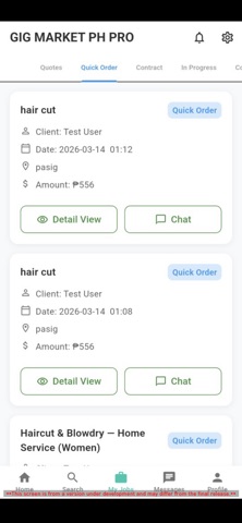 GIG MARKET PH PRO screenshot