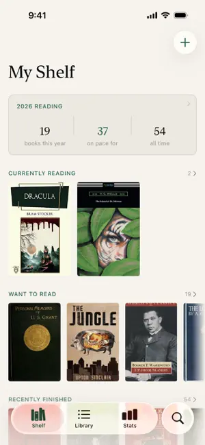 Dust Jacket: Book Tracker screenshot 1