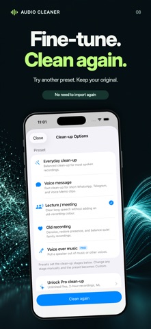 Audio Cleaner and Enhancer Screenshot 8 of 10