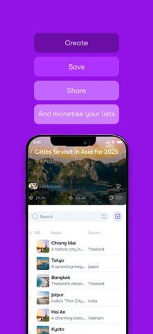 TheLysts: Create & Share Lists screenshot