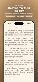 BookShelves eBook Reader screenshot