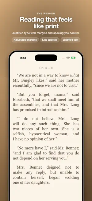 BookShelves eBook Reader screenshot 3