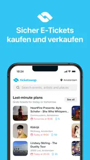 ticketswap - buy, sell tickets iphone bildschirmfoto 1