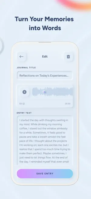 VoxCube: Voice Journal screenshot 2