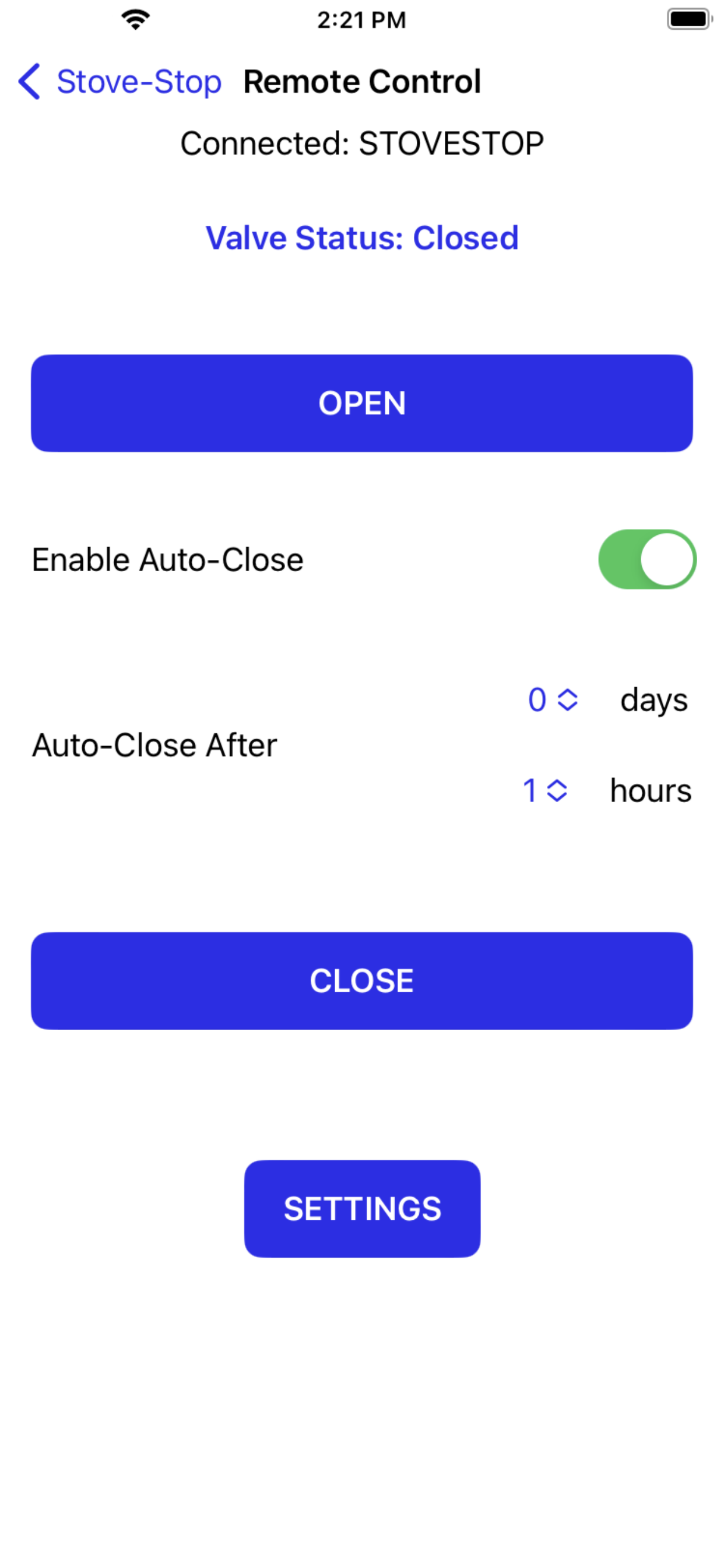 Stove-Stop screenshot 3
