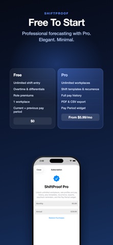 ShiftProof Pay Tracker Screenshot 7 of 8
