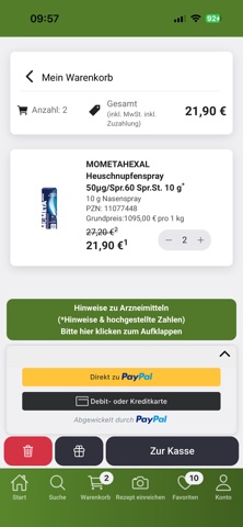 eichenapotheke.shop Screenshot 5 of 7
