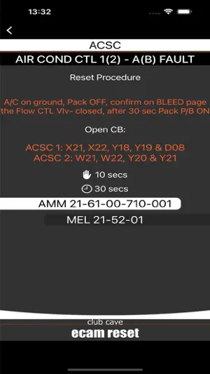 A320 ECAM Reset Pro screenshot 2