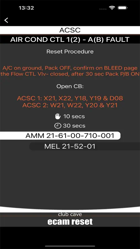 A320 ECAM Reset Pro screenshot 2 of 2