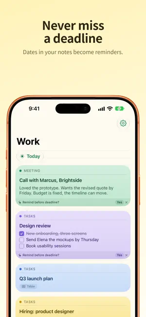 NoteWorthy: Smart Notes screenshot 4