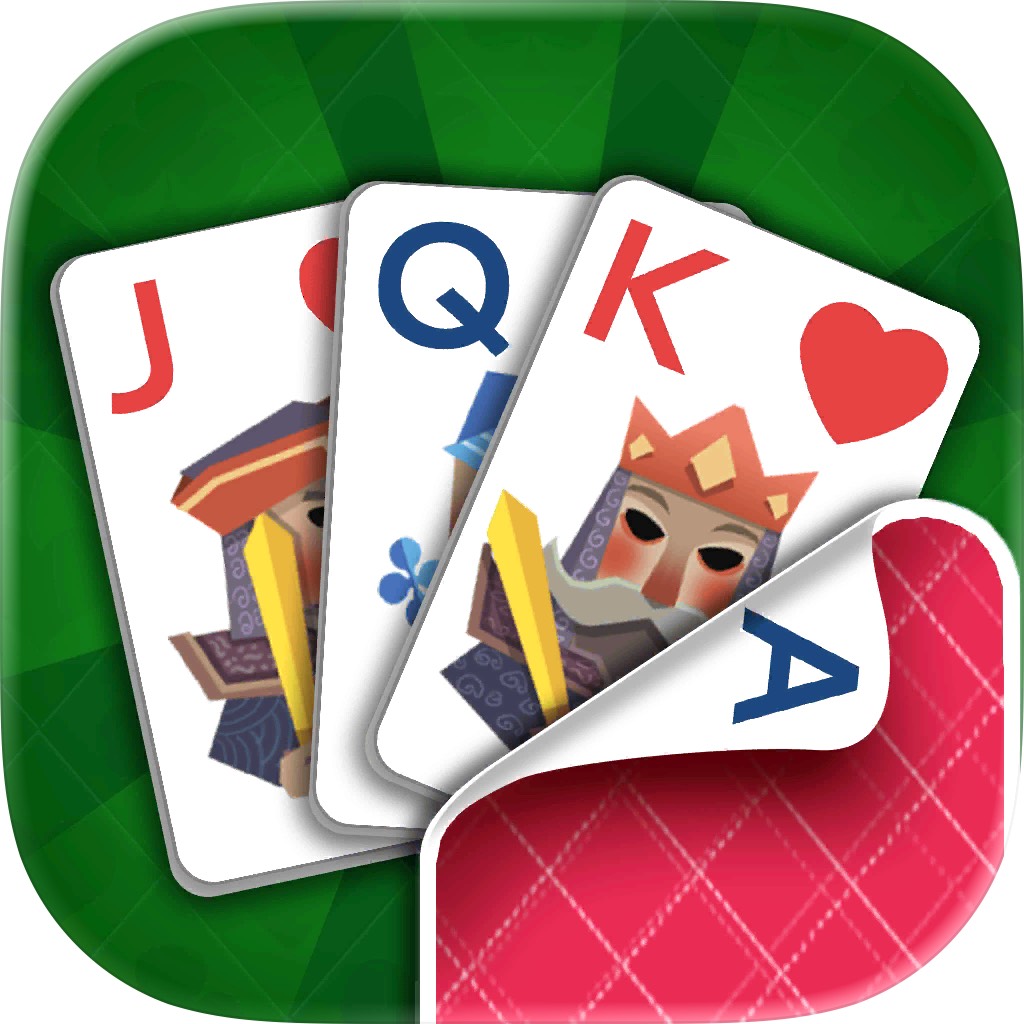 Apple App Store cover for Big Card Solitaire
