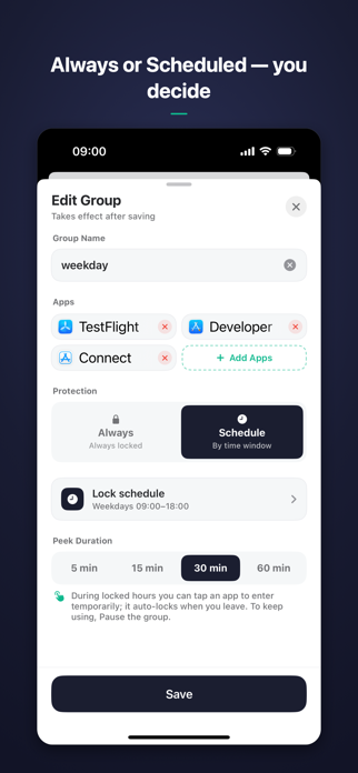 App Lock · Block Apps & Focus Screenshot 5 of 5