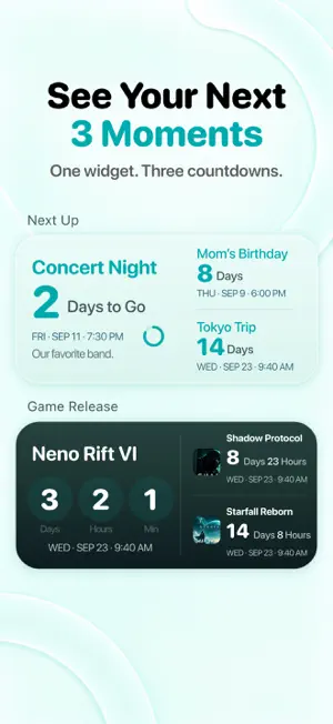 Orbit - Countdown Widget screenshot 2