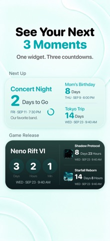 Orbit - Countdown Widget Screenshot 2 of 3