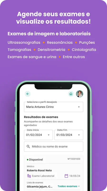 Meu Mater Dei Paciente screenshot 3 of 6