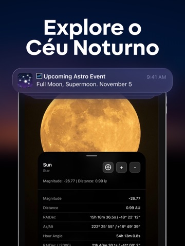 Mapa de Estrelas e Céu iPad screenshot 3