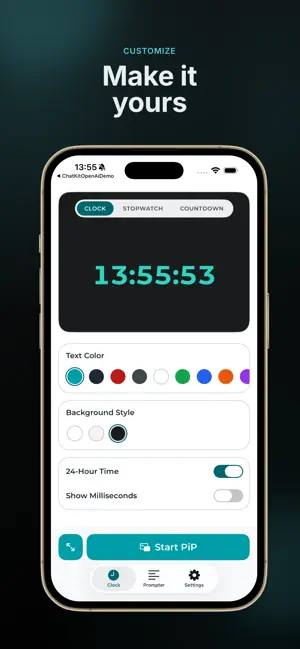 PiPomo: Floating Timer Script screenshot 4