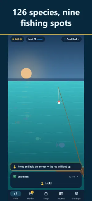 Oltavra: Deep Sea Fishing screenshot 1