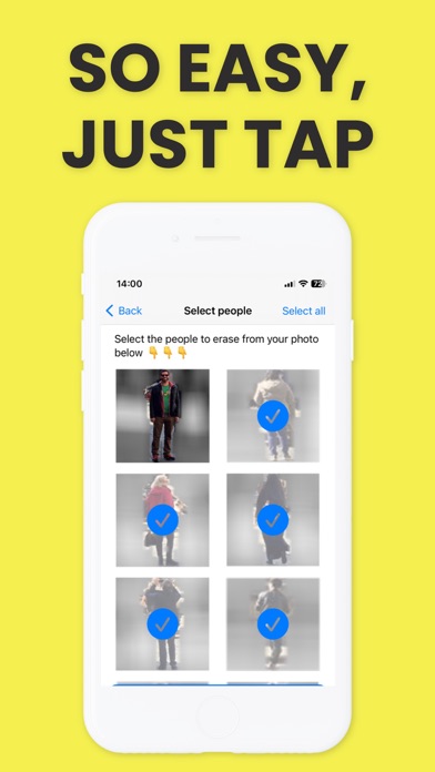 Person remover - Removex iPhone screenshot 4 - Photo & Video app