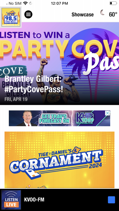 98.5 The Bull Screenshot 4 - AppWisp.com 98.5 The Bull Screenshot 4 - AppWisp.com
