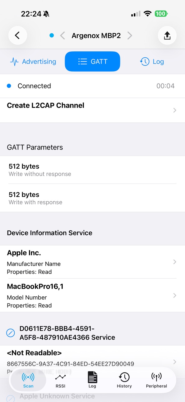 iPhone screenshot