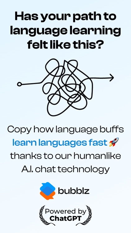 AI Language Practice - Bubblz™