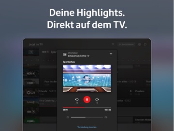Vodafone TV (GigaTV Mobile) iPad screenshot 3