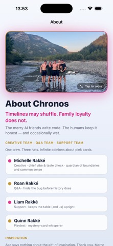 Chronos Augmented Reality screenshot 8