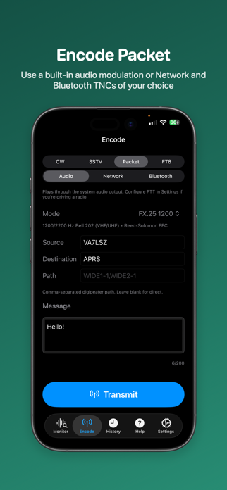DigiDecoder: Ham Radio Screenshot 7 of 8