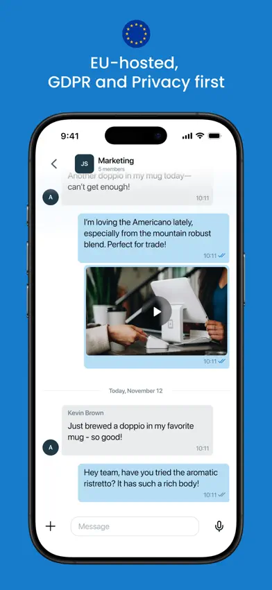 Tiris Messenger screenshot 1