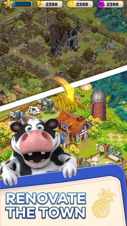 Merge Town : Design Farm screenshot-0