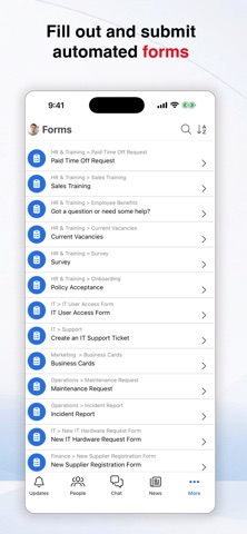 MyHub Intranet Screenshot 5 of 9