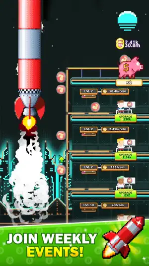 Bitcoin Miner: Idle Tycoon screenshot 3