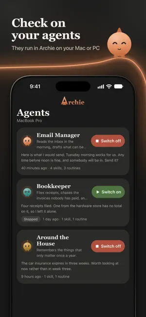 Archie Mobile screenshot 1