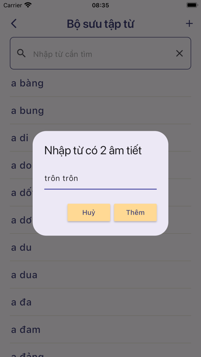 Nối chữ tiếng việt siêu khó Screenshot