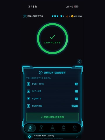 SoloDeath iPad screenshot