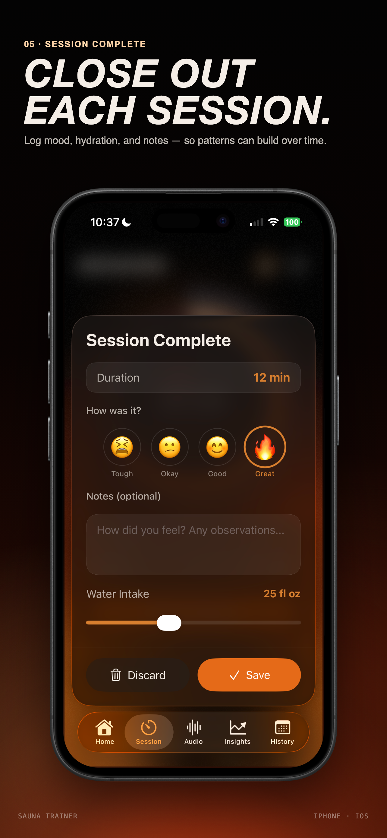 Sauna Trainer screenshot 4